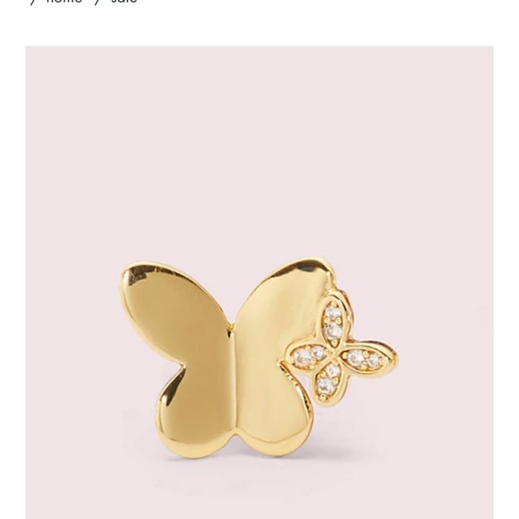 kate spade Jewelry - Kate Spade in a flutter Butterfly Earrings